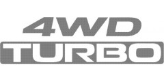 4WD Turbo Decal